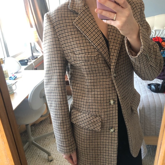 Consigning tomorrow!!! Warm Brown Blazer - Picture 6 of 6